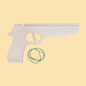 Pistole Magnum  natur